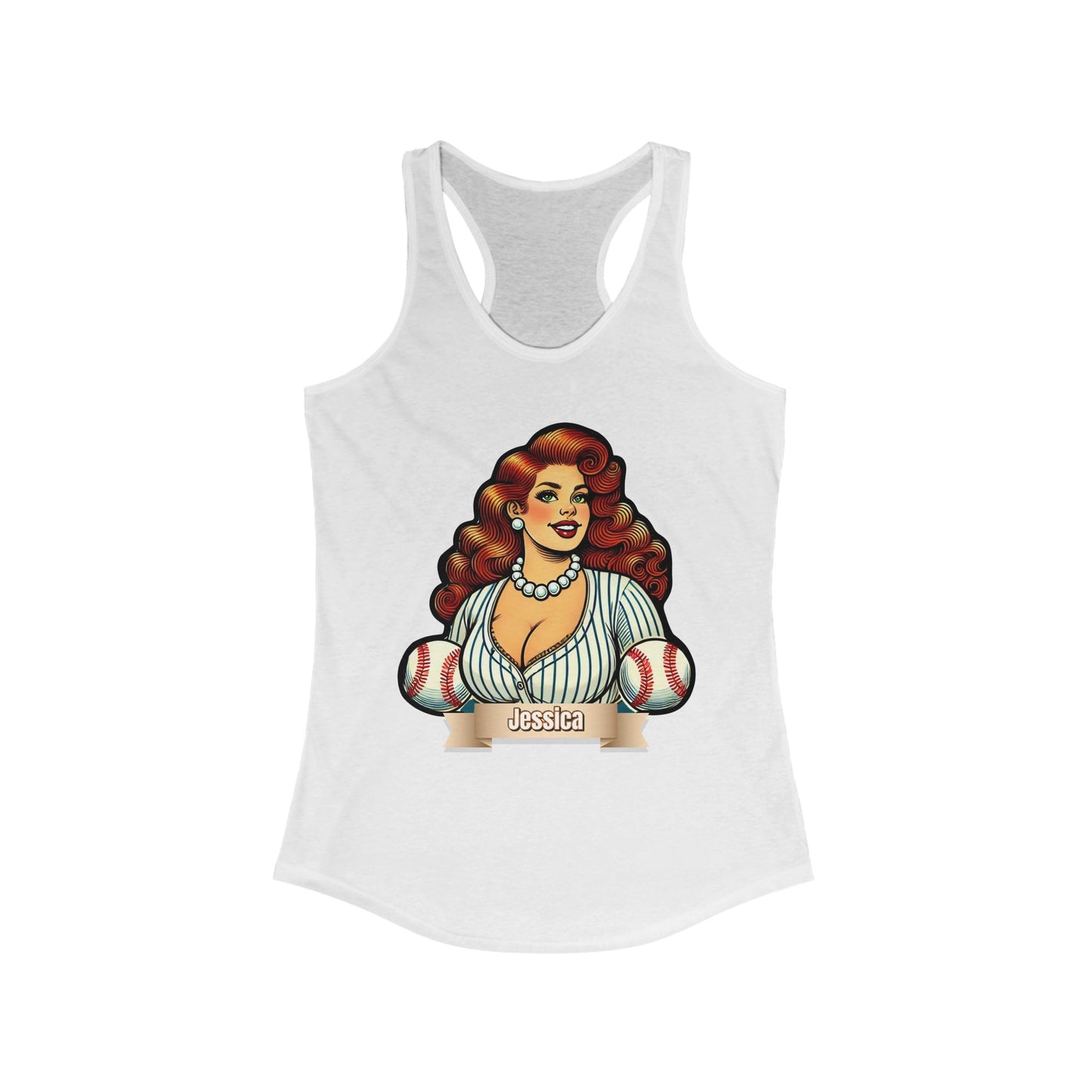 Slump Buster Jessica Baseball Mom Tank