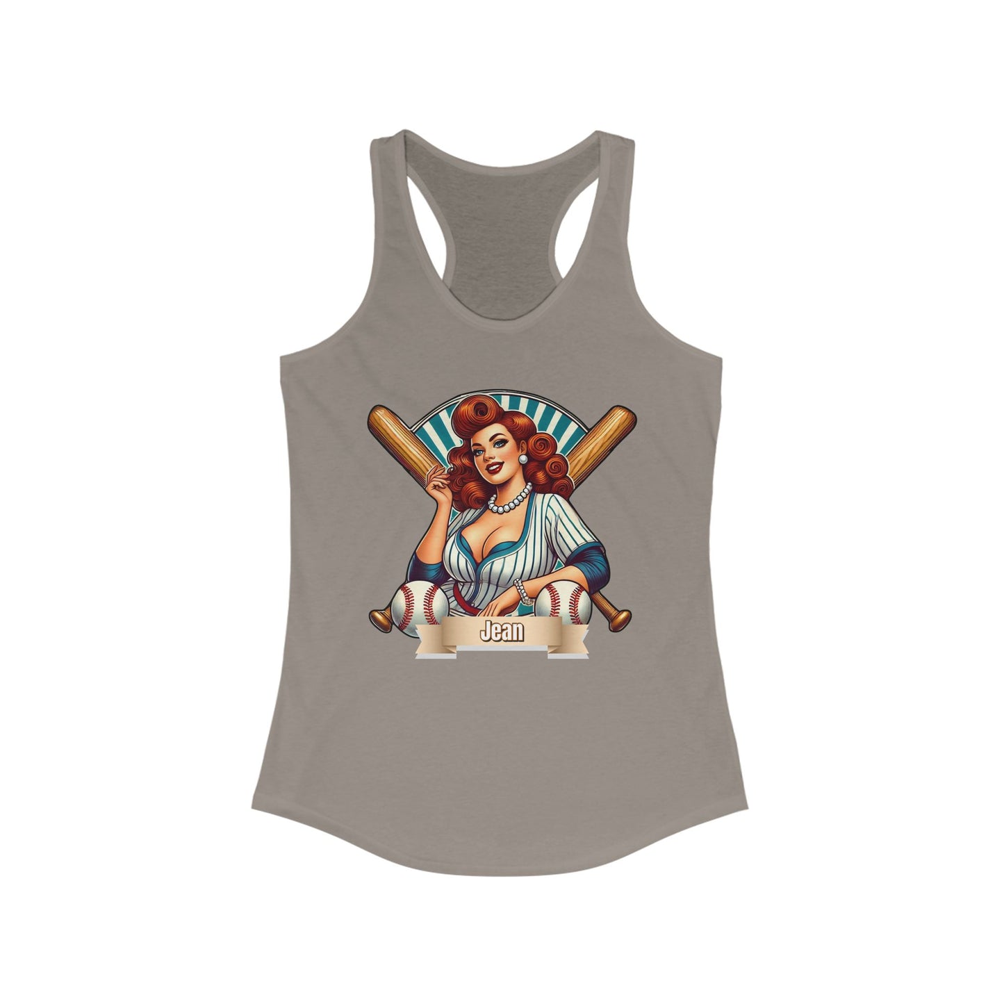 Slump Buster Jean Baseball Mom Tank