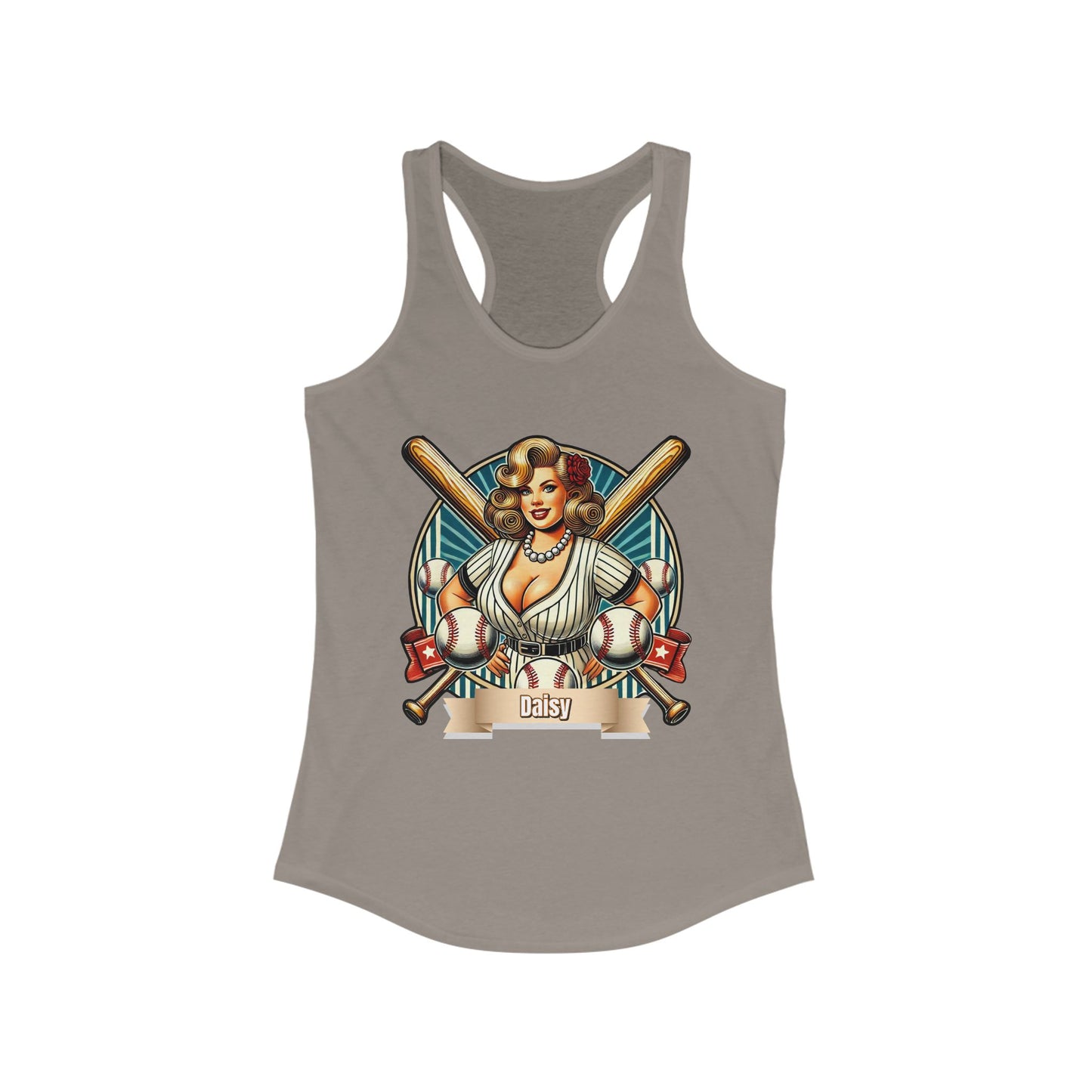 Slump Buster Daisy Baseball Mom Tank