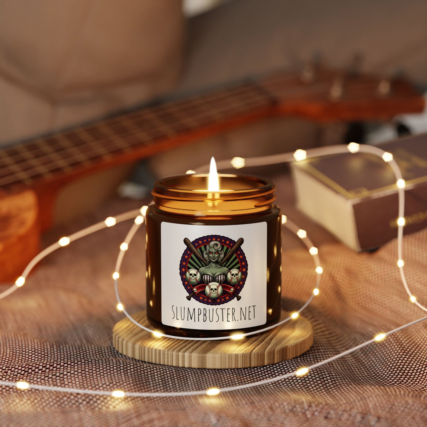 Dead at the Plate Unscented Soy Candle