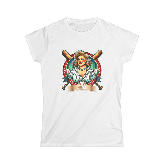 Slump Buster Susie Baseball Mom Tee