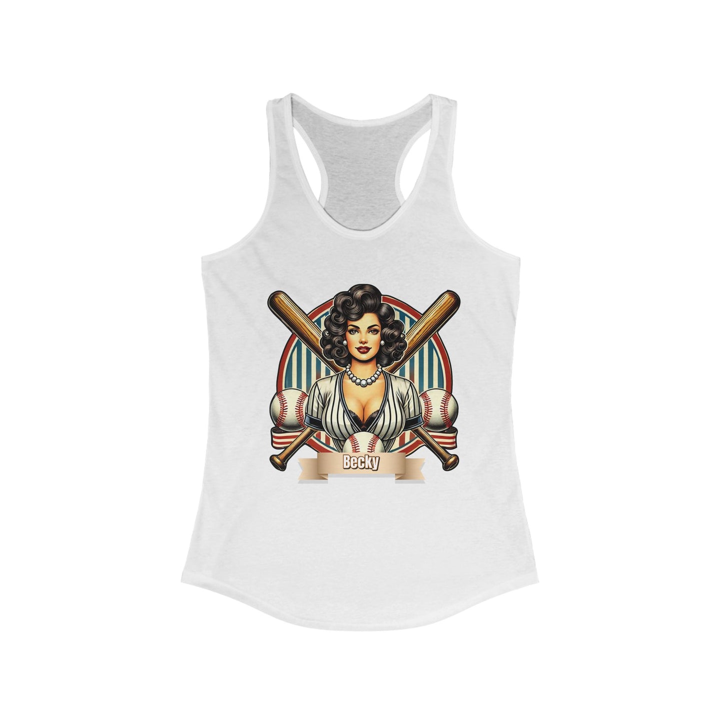 Slump Buster Becky Baseball Mom Tank