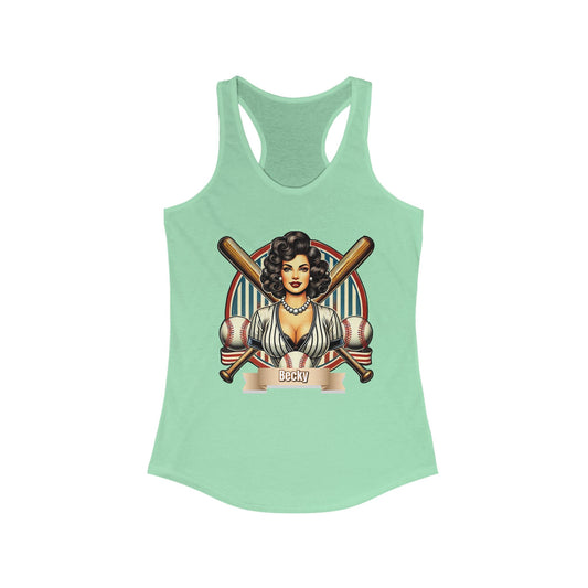 Slump Buster Becky Baseball Mom Tank
