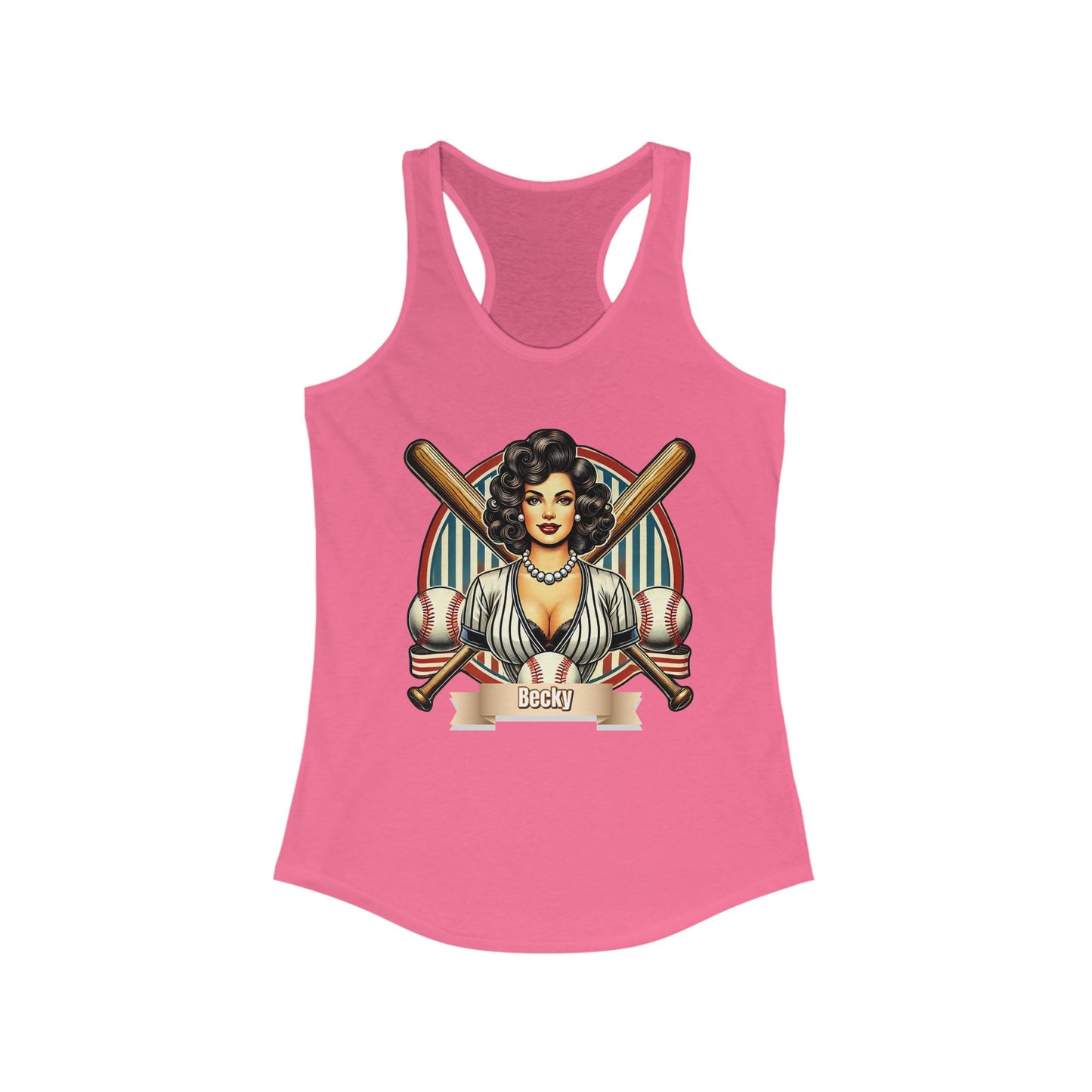 Slump Buster Becky Baseball Mom Tank