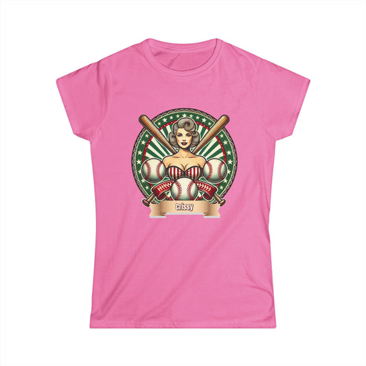 Slump Buster Crissie Baseball Mom Tee