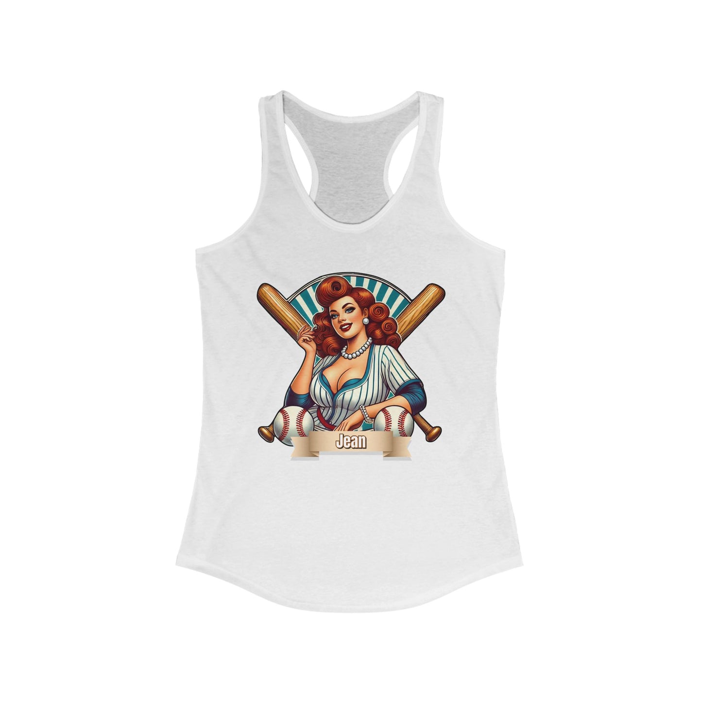 Slump Buster Jean Baseball Mom Tank