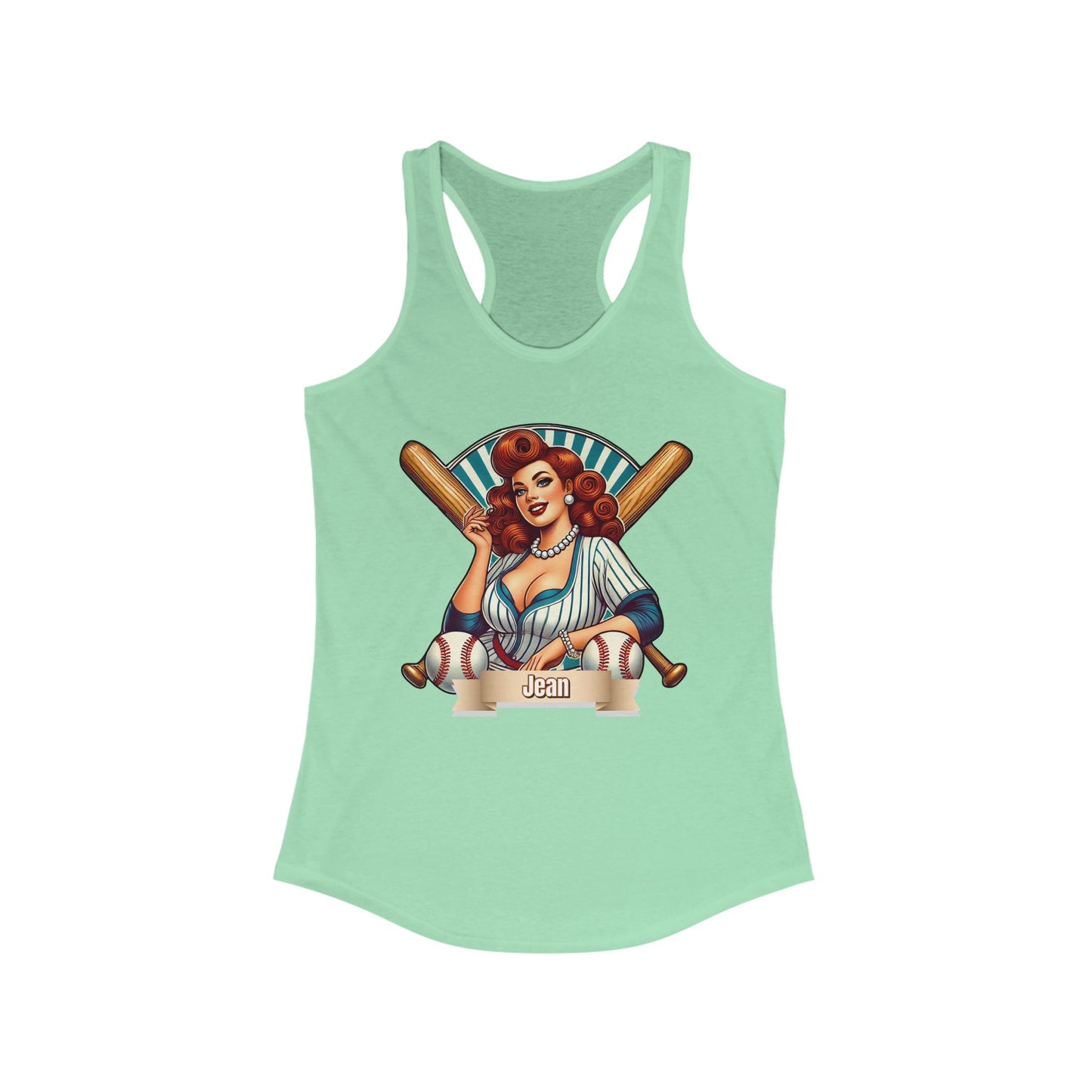 Slump Buster Jean Baseball Mom Tank