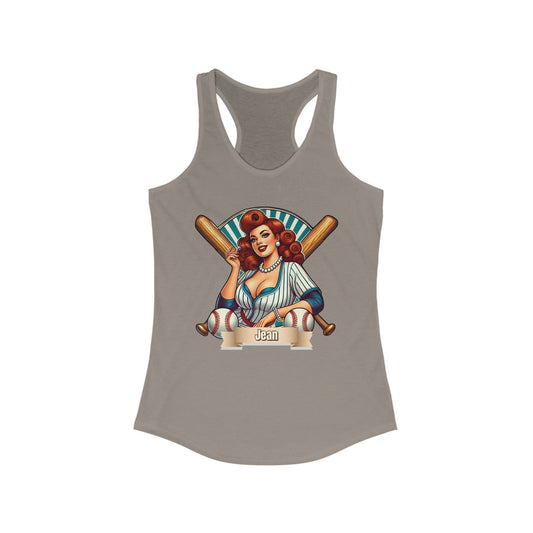 Slump Buster Jean Baseball Mom Tank