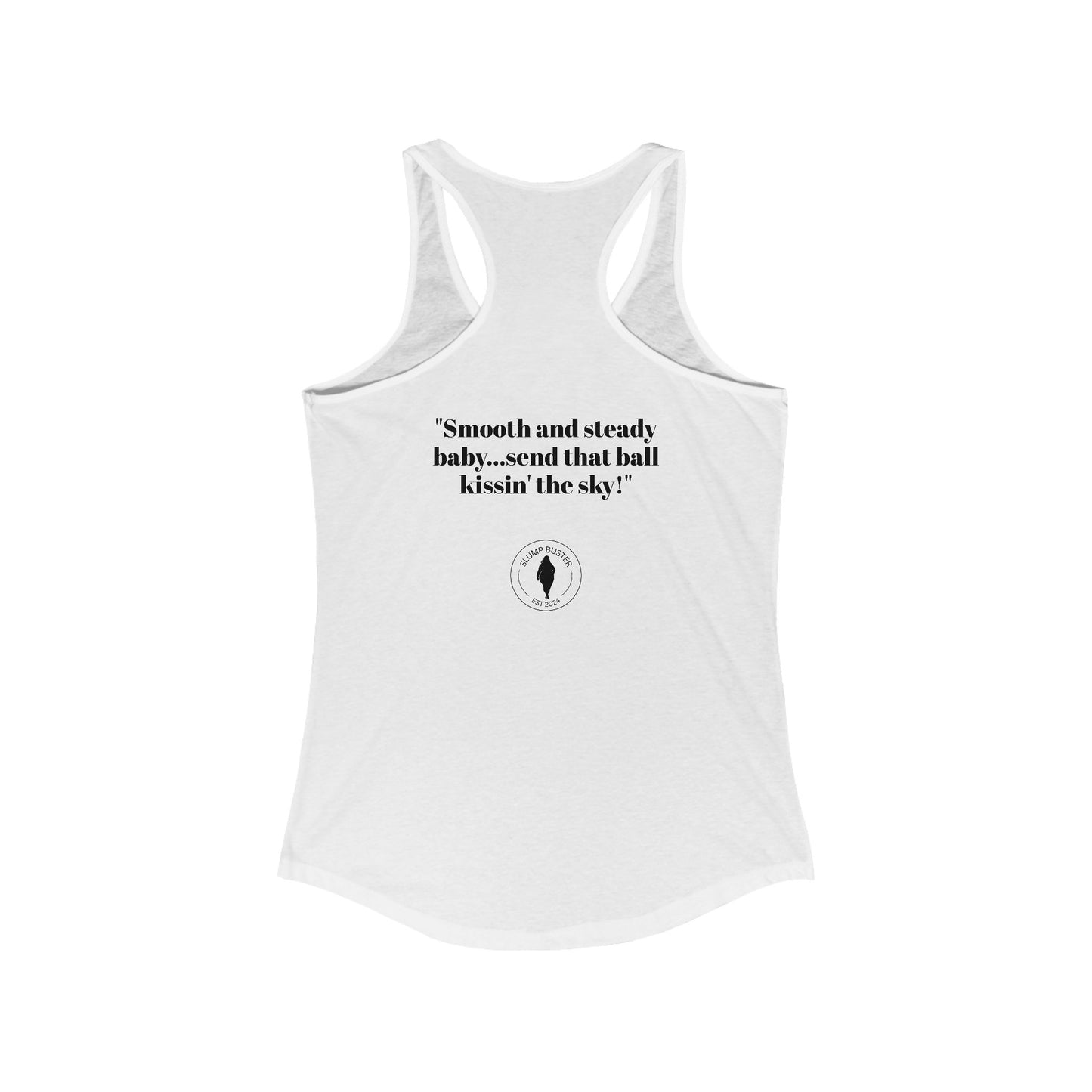 Slump Buster Evelyn Baseball Mom Tank