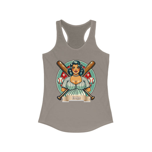 Slump Buster Evelyn Baseball Mom Tank