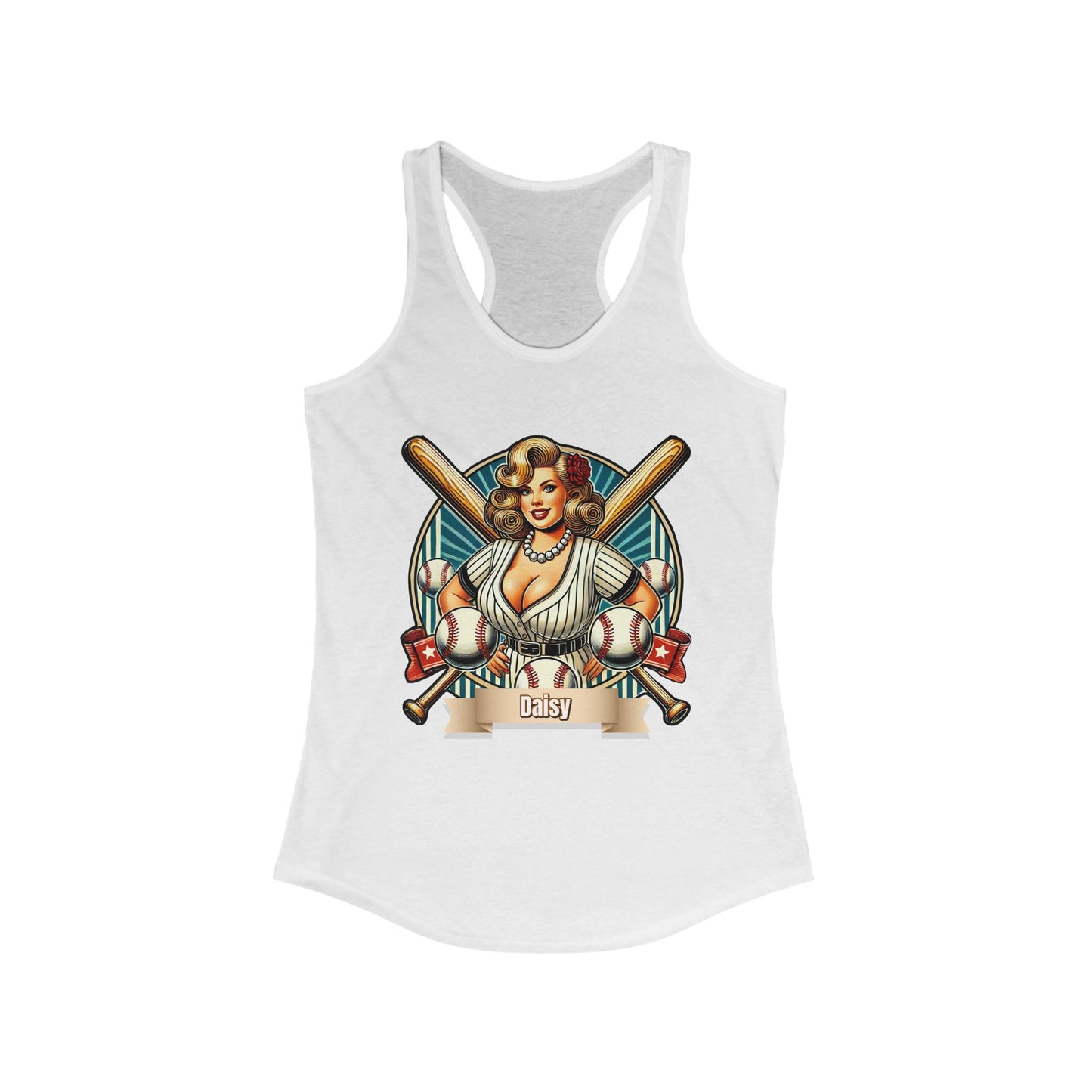 Slump Buster Daisy Baseball Mom Tank
