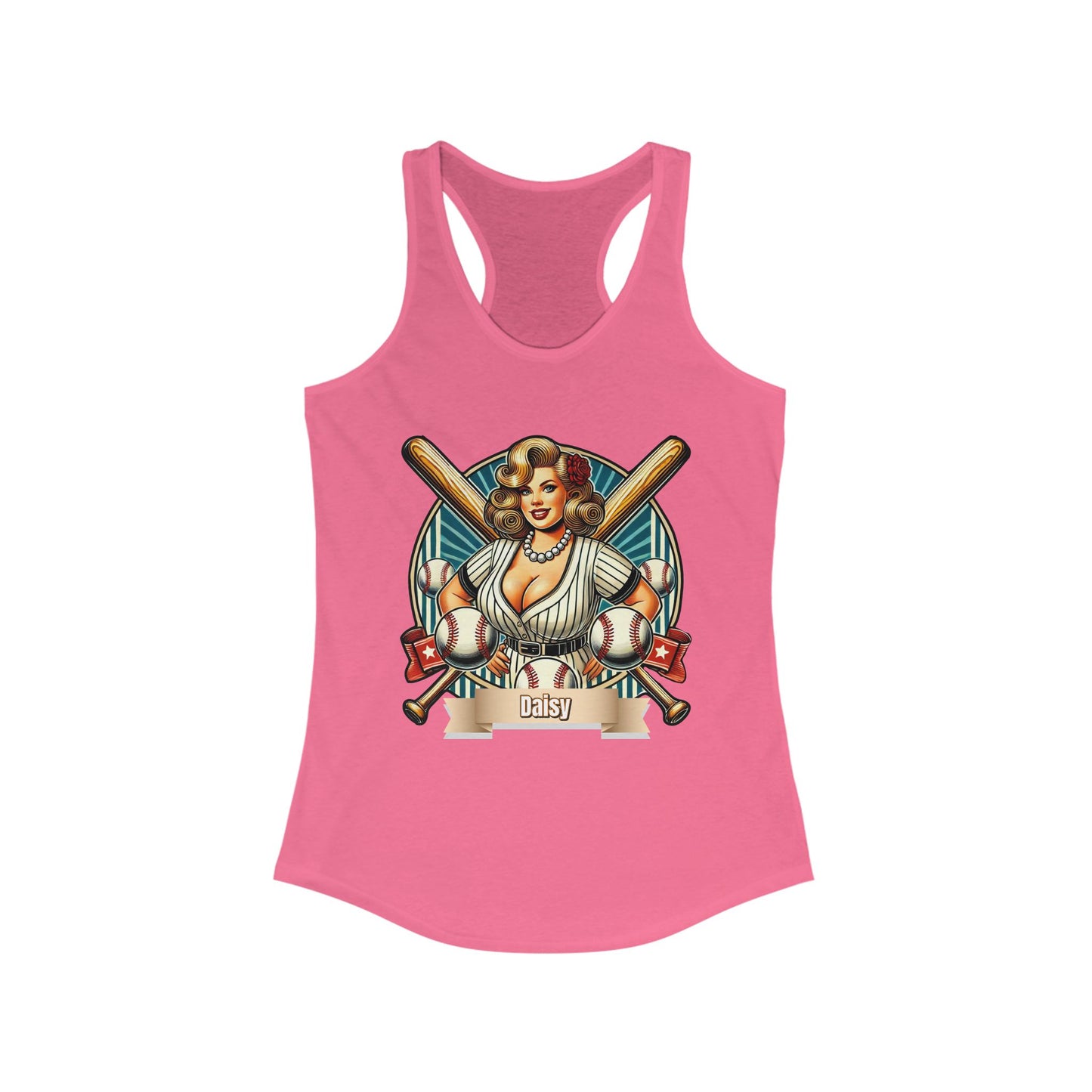 Slump Buster Daisy Baseball Mom Tank