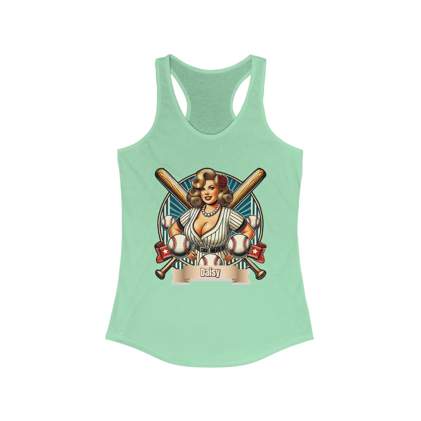 Slump Buster Daisy Baseball Mom Tank