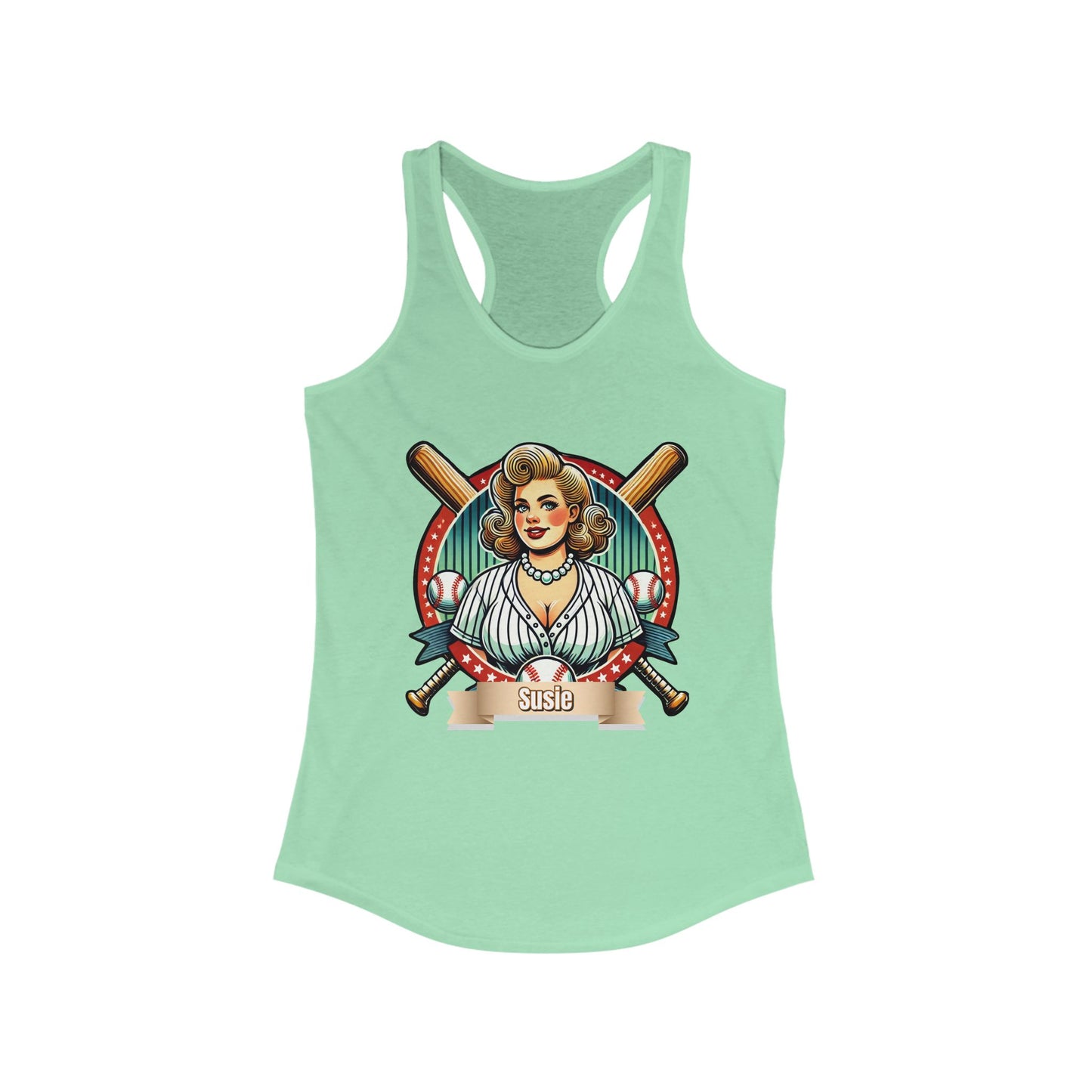Slump Buster Susie Baseball Mom Tank